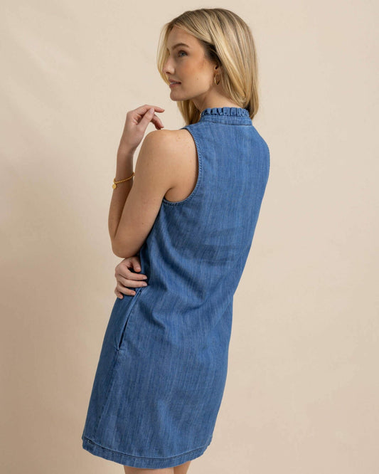 Adelyn Denim Dress | Southern Tide Women