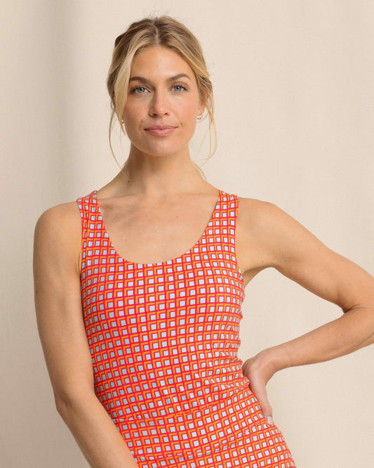 Natalie Printed Cross Back Tank | Southern Tide Sale