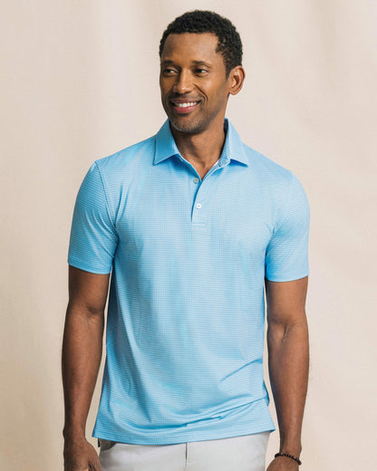 Driver Getting Ziggy With It Printed Polo | Southern Tide Men