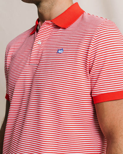 Striped Skipjack Polo | Southern Tide Men