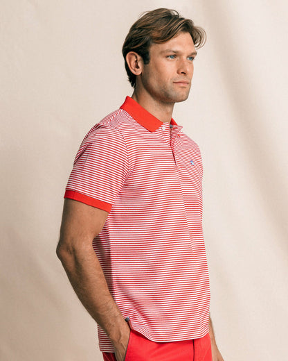 Striped Skipjack Polo | Southern Tide Men