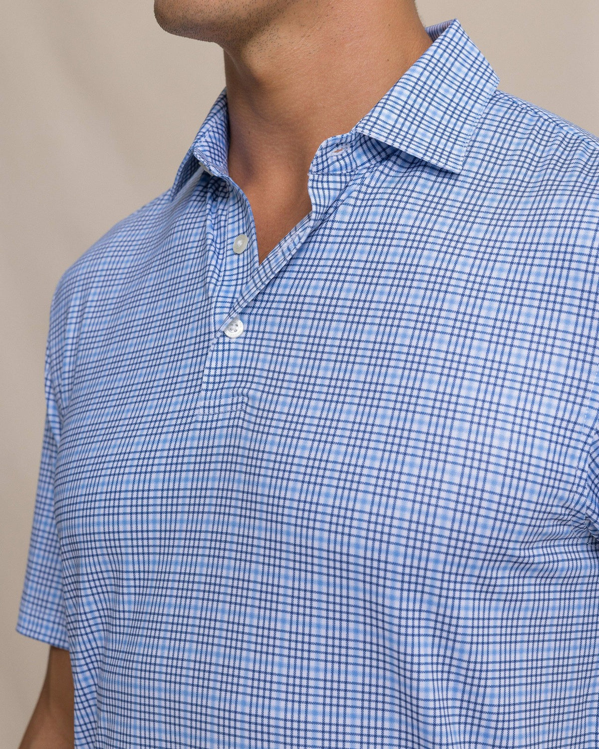 Driver Surfside Retreat Plaid Polo | Southern Tide Men