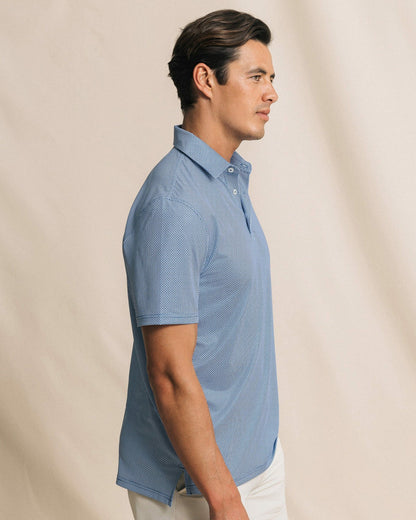 Driver Ocean Vista Printed Polo | Southern Tide Men