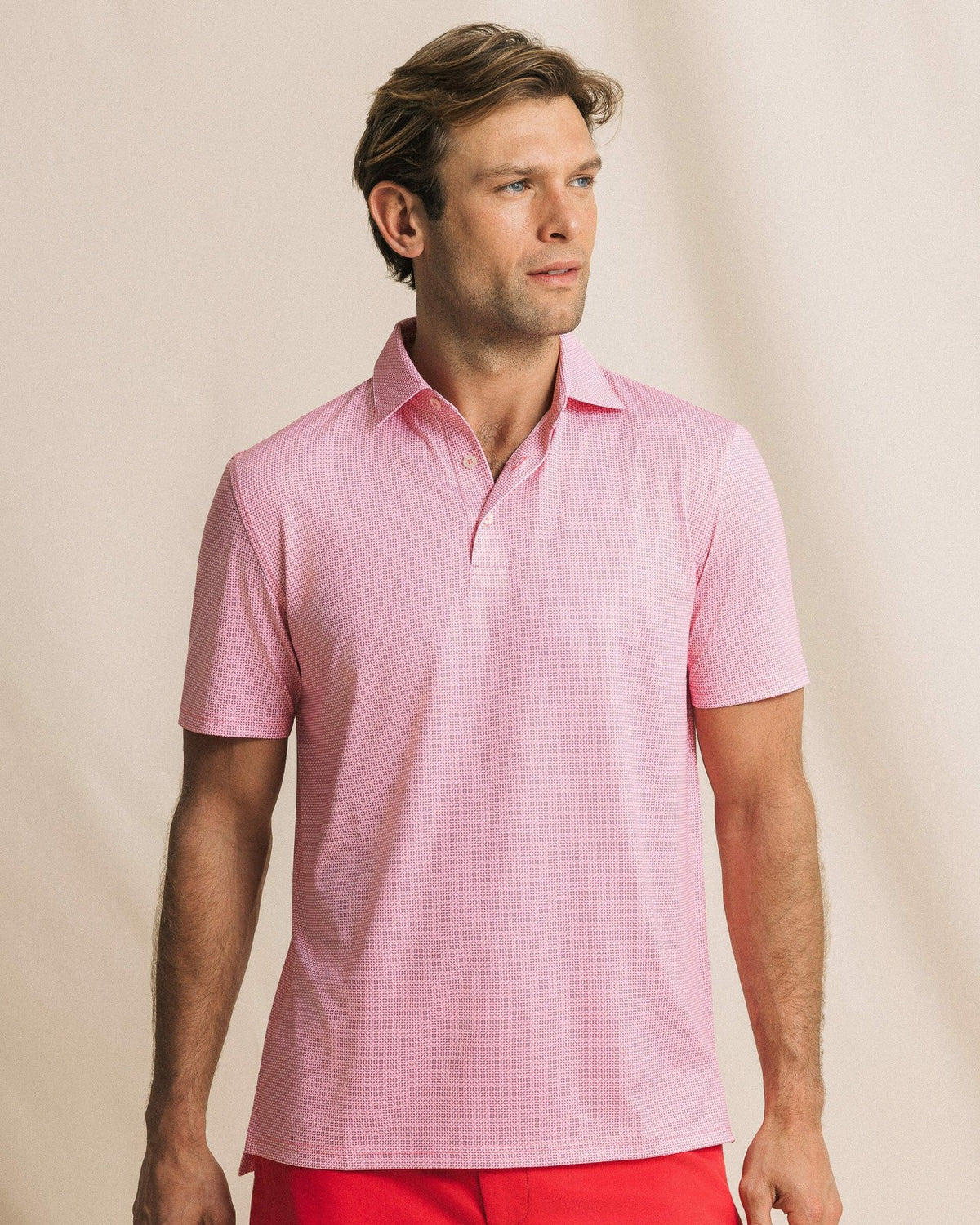 Driver Ocean Vista Printed Polo | Southern Tide Men
