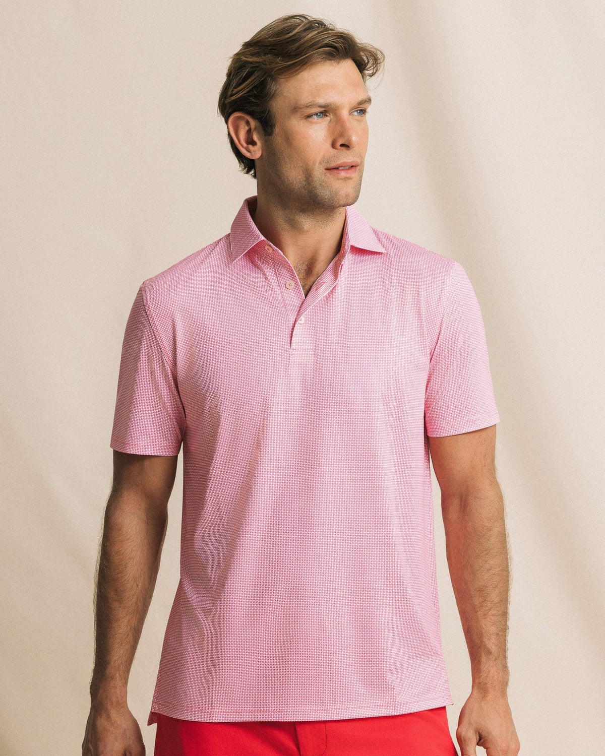 Driver Ocean Vista Printed Polo | Southern Tide Men