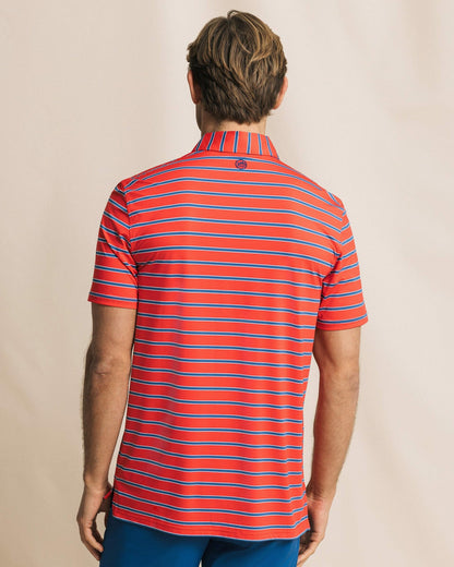 Moonlight Bay Stripe Performance Polo | Southern Tide Men