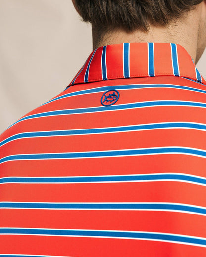 Moonlight Bay Stripe Performance Polo | Southern Tide Men