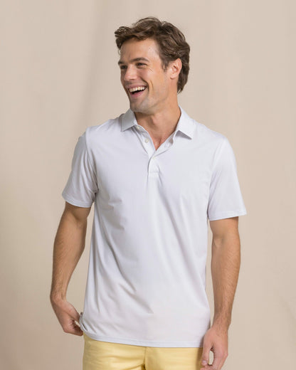 Meadowbrook Stripe Performance Polo | Southern Tide Men