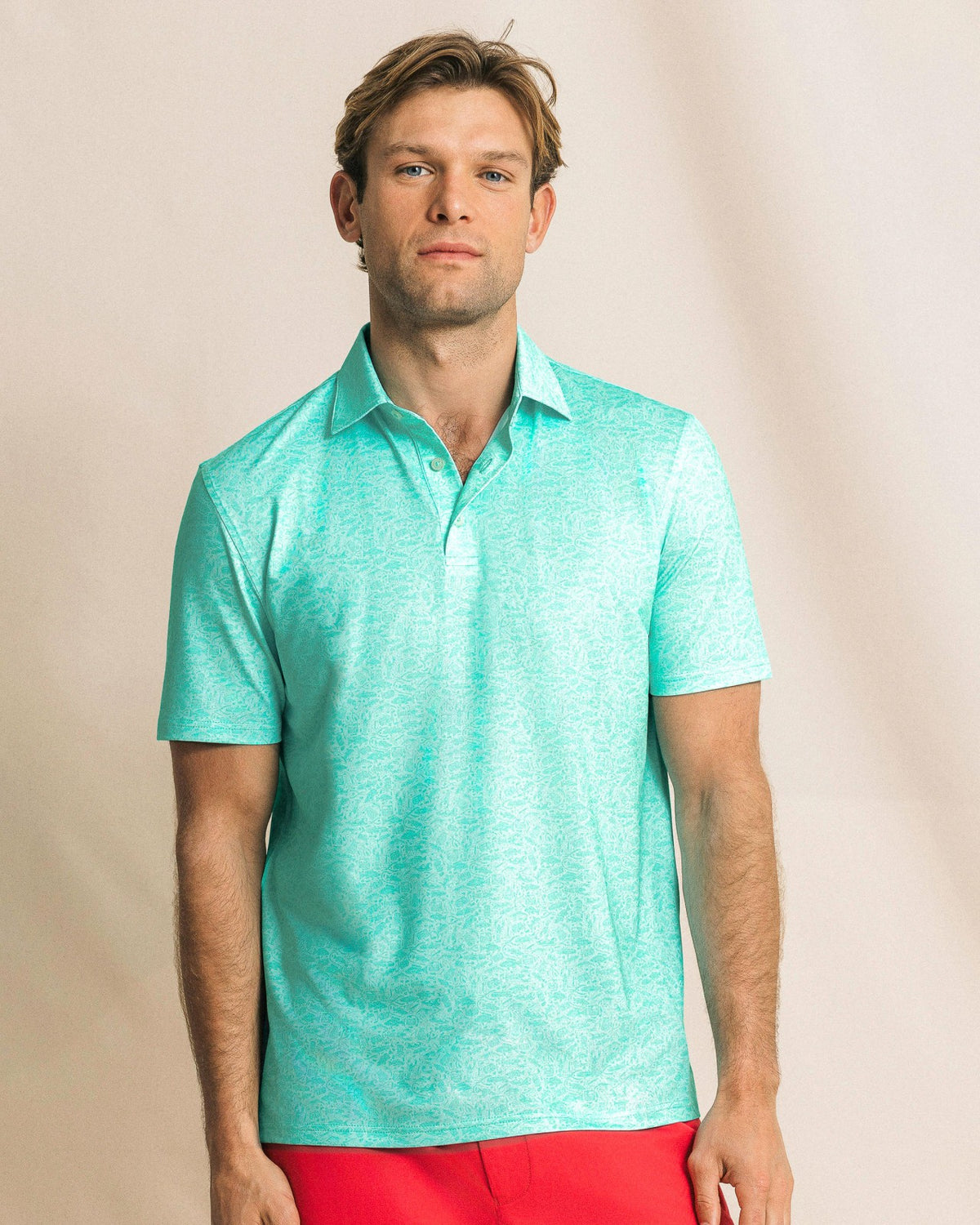 Driver Seawatch Printed Polo | Southern Tide Men