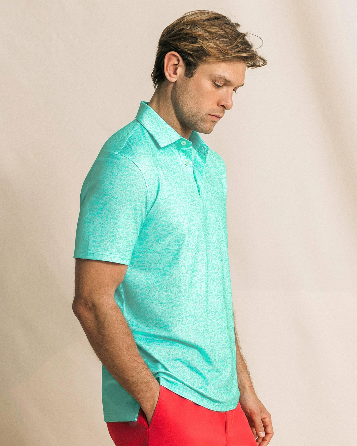 Driver Seawatch Printed Polo | Southern Tide Men