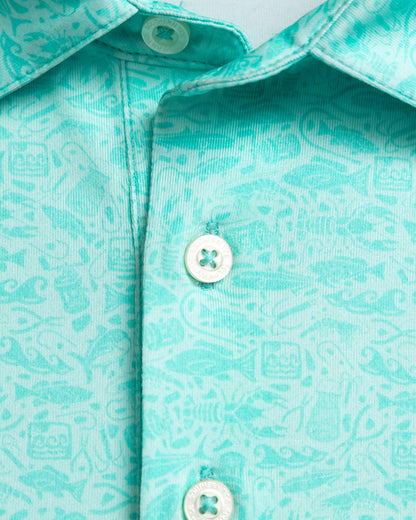 Driver Seawatch Printed Polo | Southern Tide Men