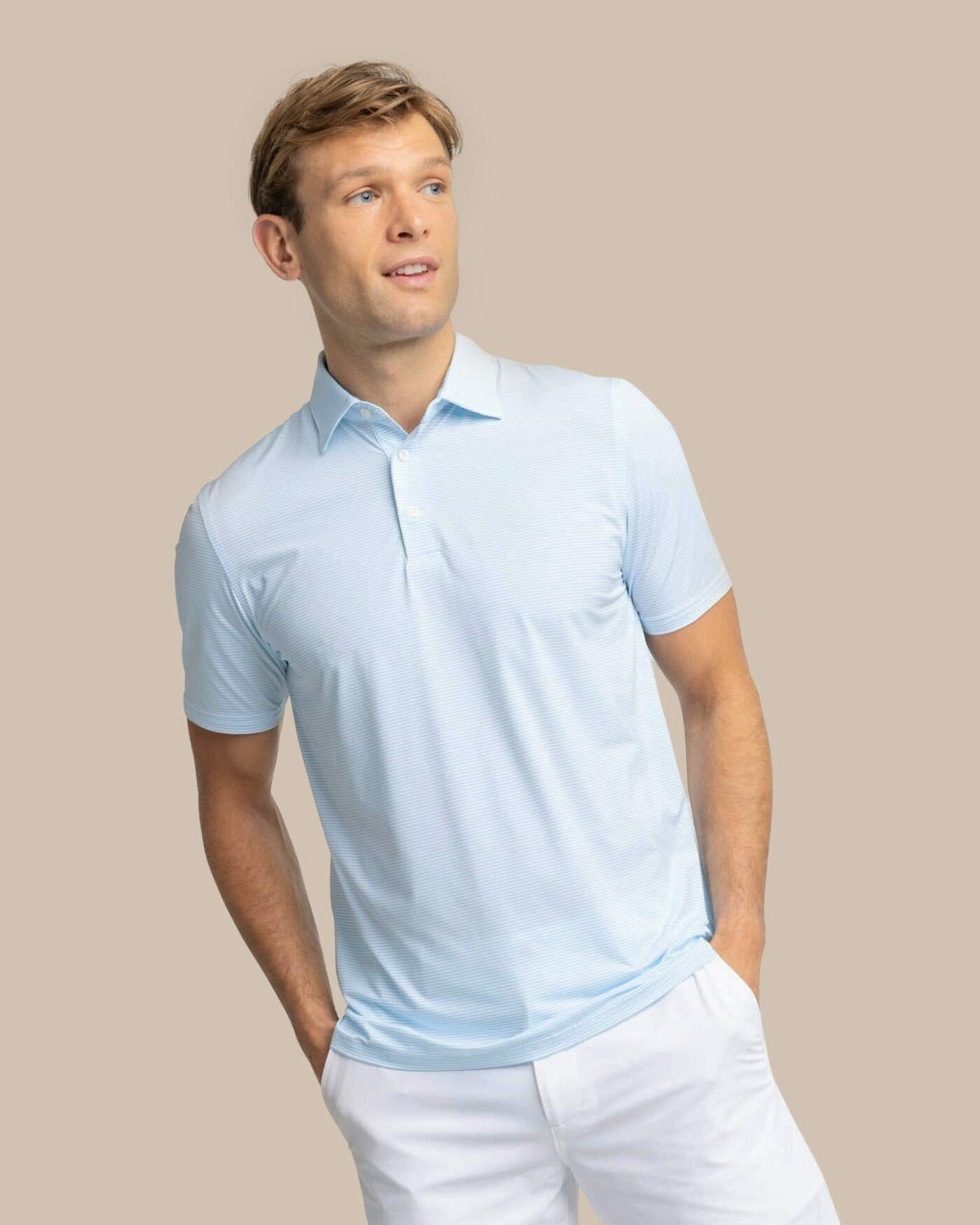brrr°®-eeze Meadowbrook Stripe Polo | Southern Tide Men