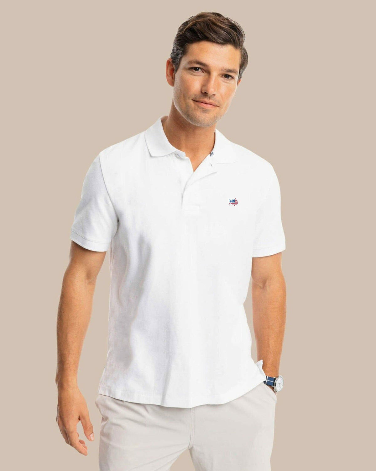 Classic White,S