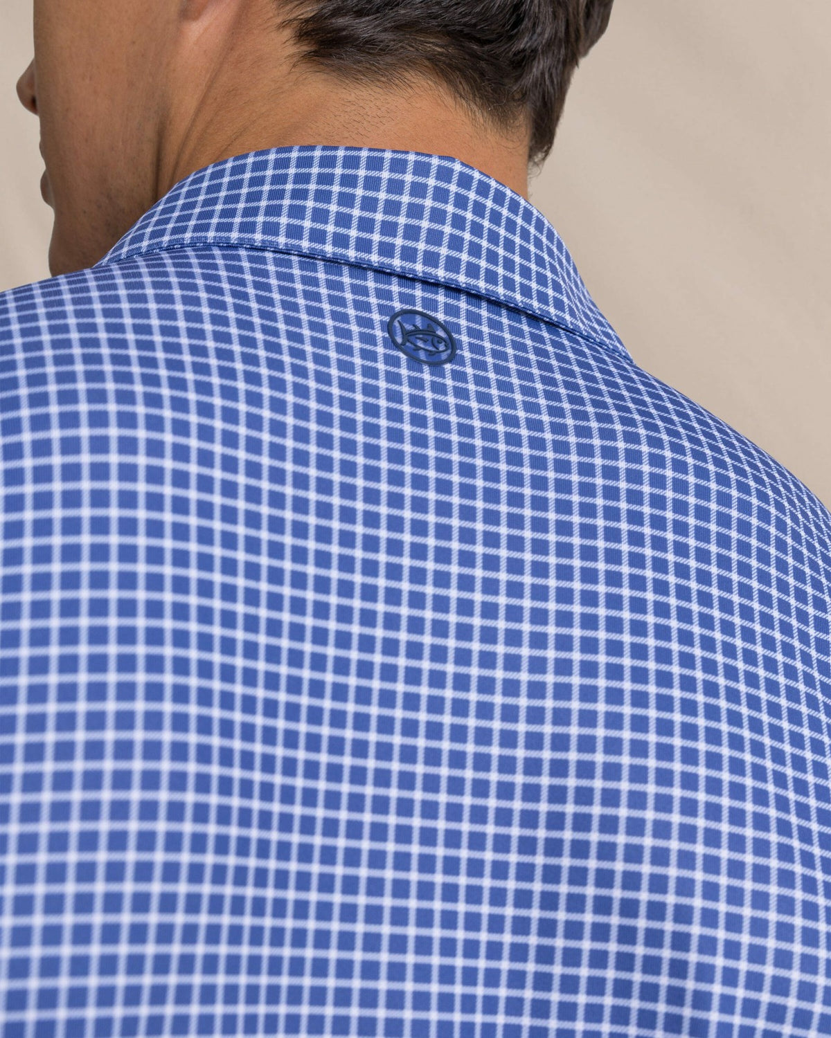 Driver Dunes Edge Plaid Polo | Southern Tide Men