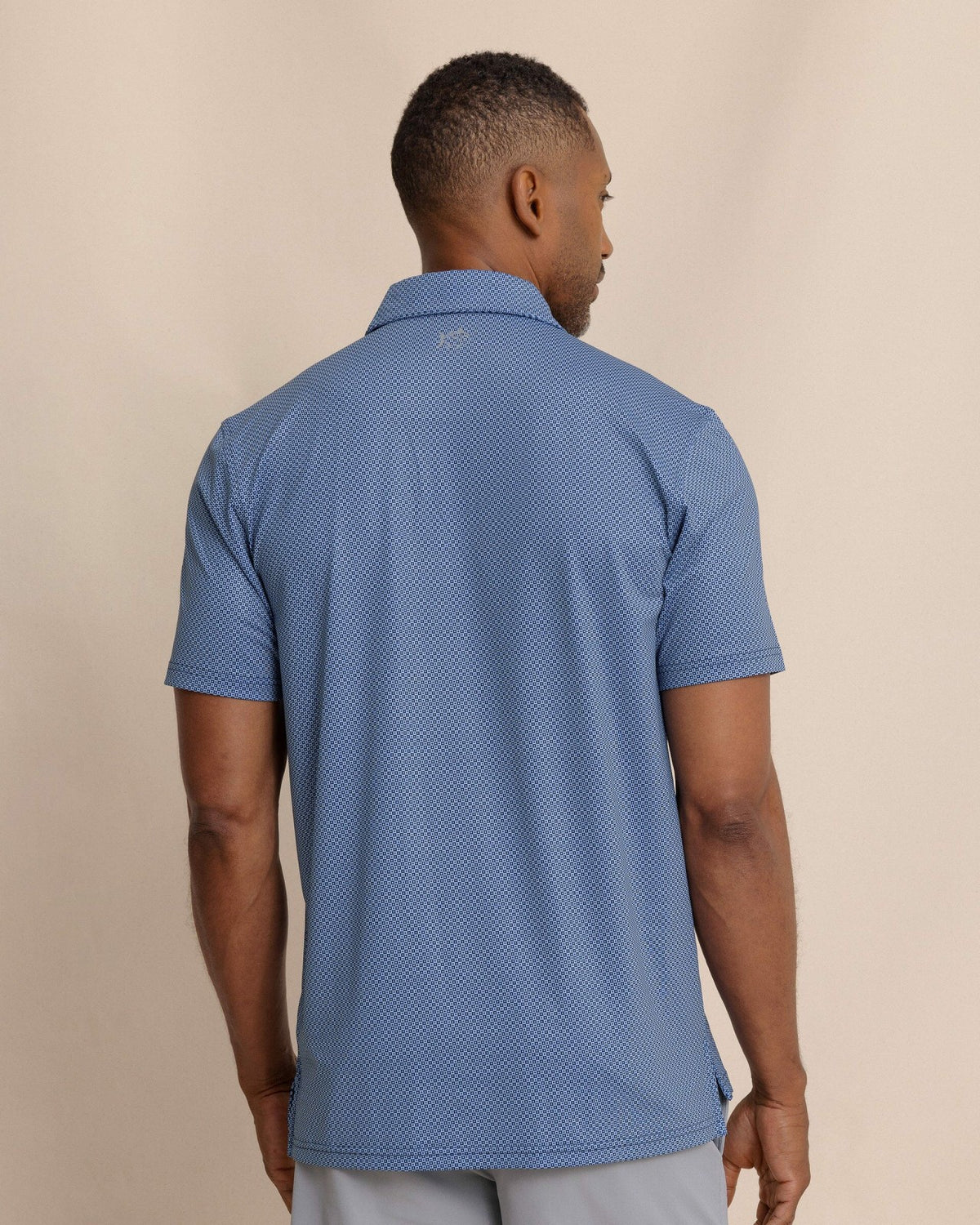 Driver Coastal Geo Printed Polo | Southern Tide Men
