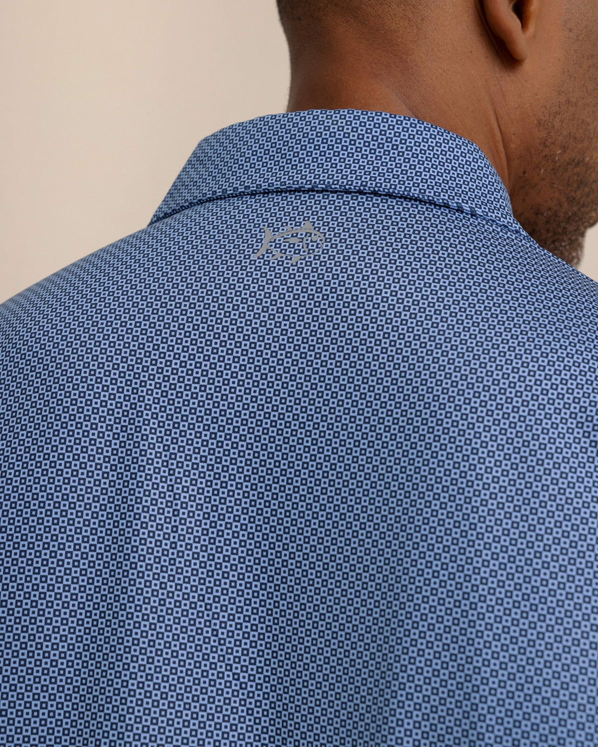 Driver Coastal Geo Printed Polo | Southern Tide Men