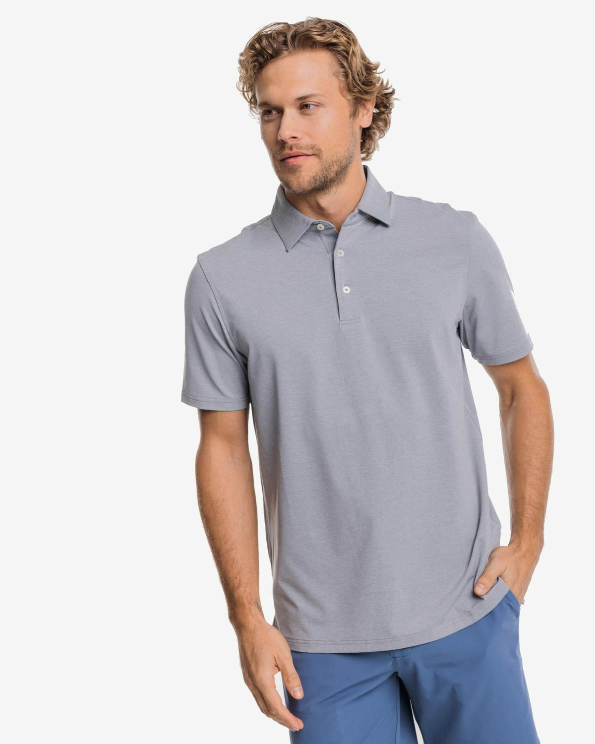 brrr°®-eeze Heather Performance Polo Shirt | Southern Tide Men