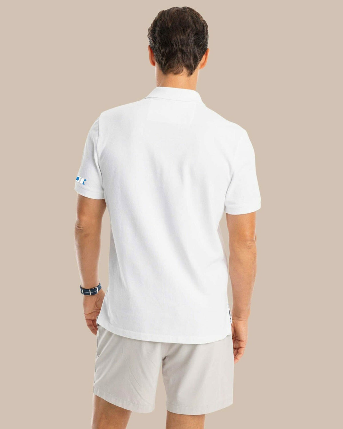 USA Nautical Flags Skipjack Polo | Southern Tide Men