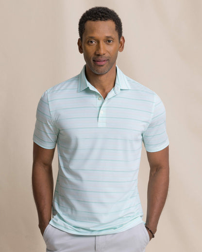 Driver Wild Winds Stripe Polo | Southern Tide Men|Sale
