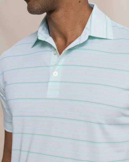 Driver Wild Winds Stripe Polo | Southern Tide Men|Sale