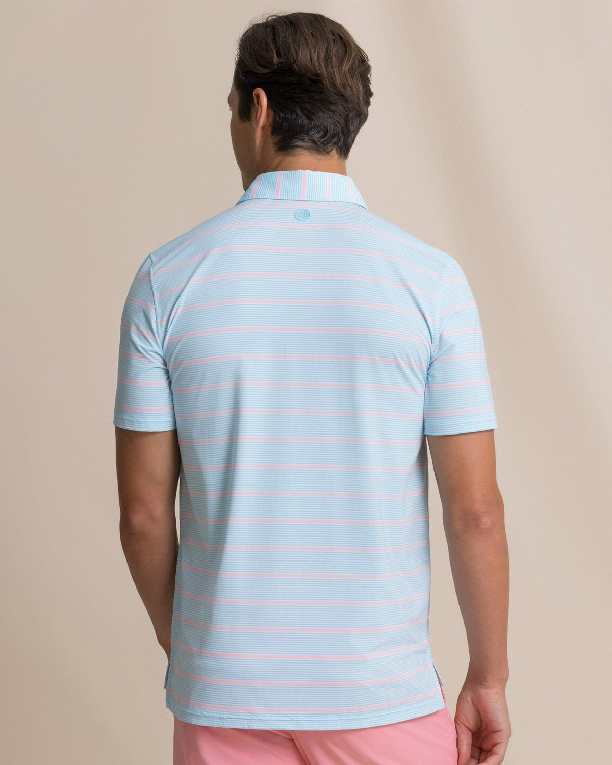 Core Sound Stripe Performance Polo | Southern Tide Men|Sale