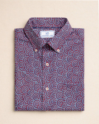 Fireworks Short Sleeve Sport Shirt | Southern Tide Men