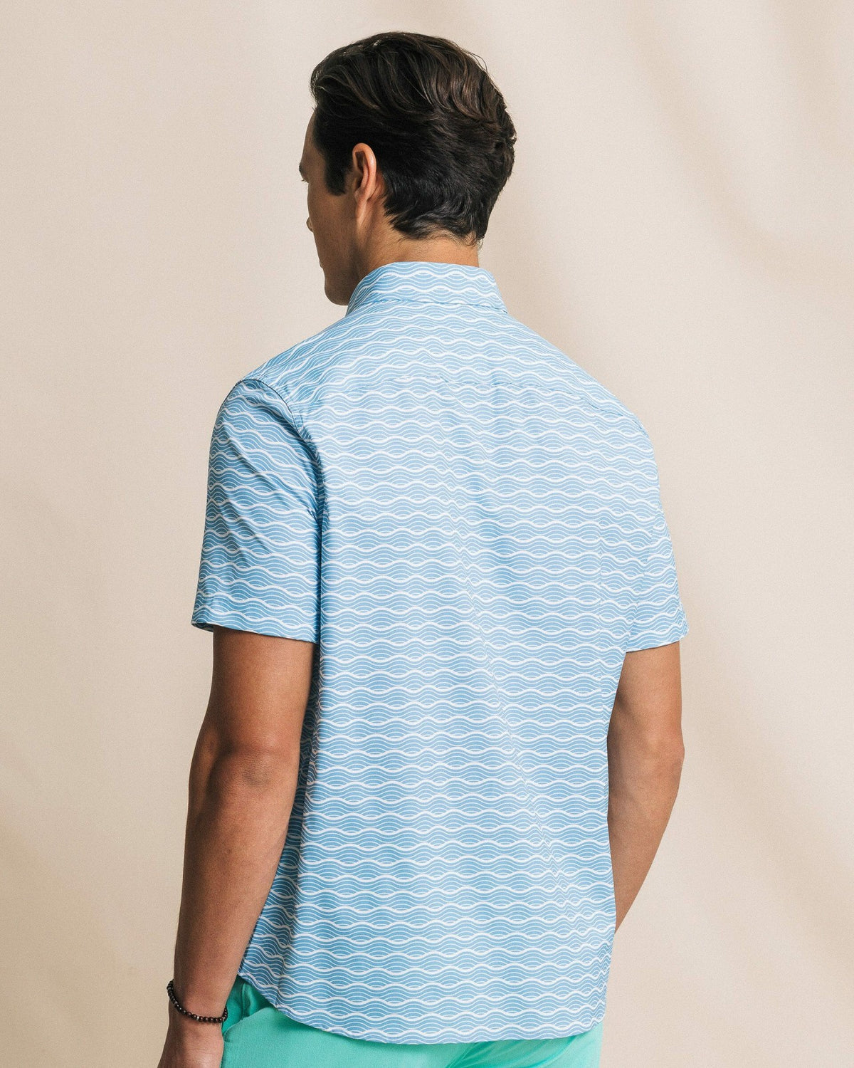 Ocean Echo Short Sleeve Sport Shirt | Southern Tide Men