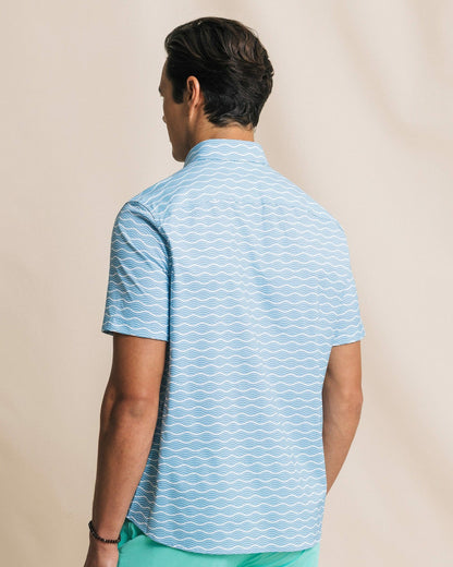 Ocean Echo Short Sleeve Sport Shirt | Southern Tide Men