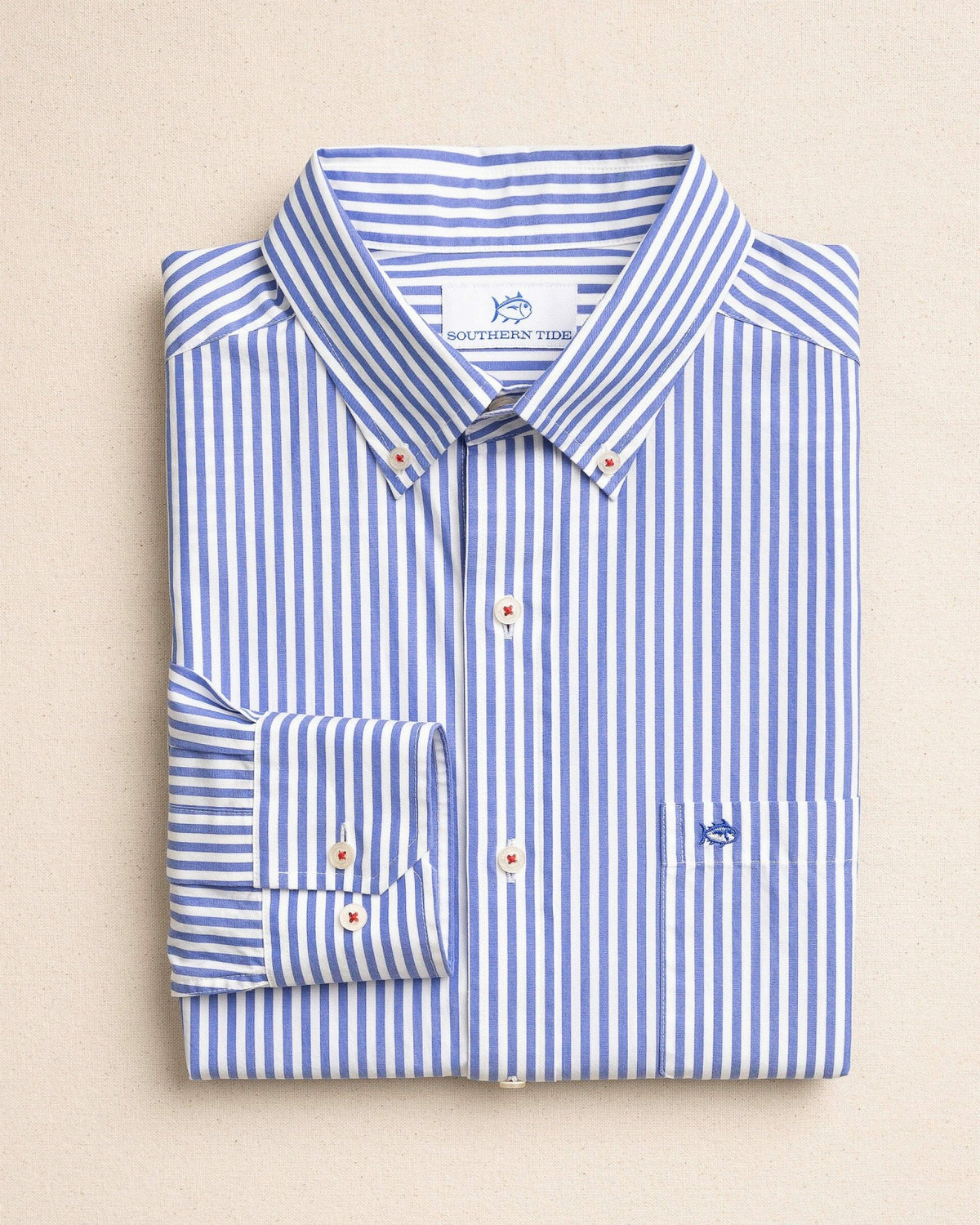 Gulfstream Stripe Sport Shirt | Southern Tide Men