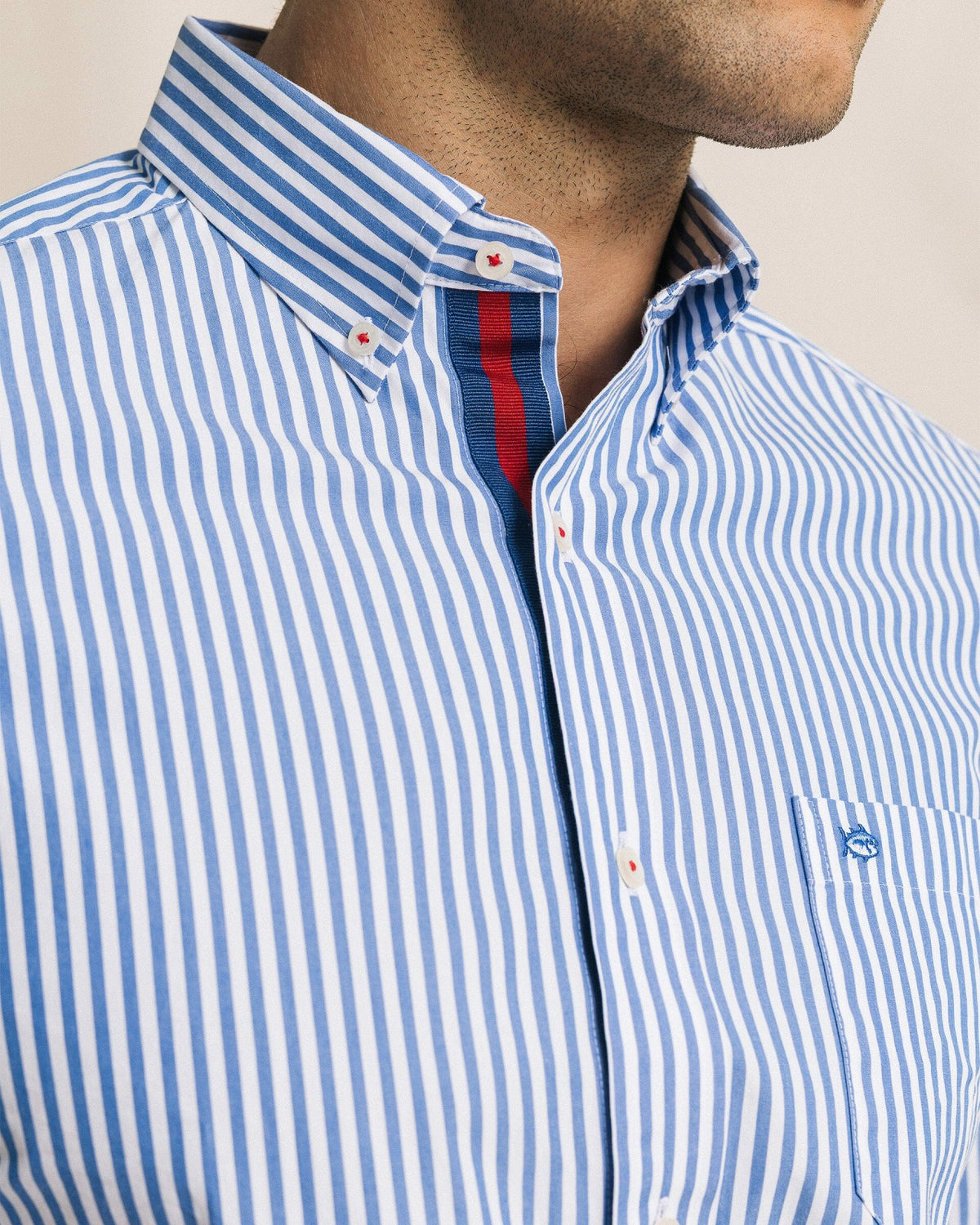 Gulfstream Stripe Sport Shirt | Southern Tide Men