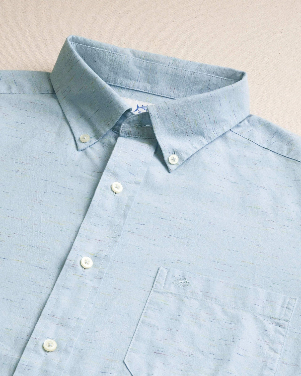 Ocean Mist Slub Sport Shirt | Southern Tide Men