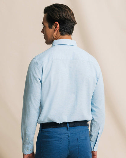 Ocean Mist Slub Sport Shirt | Southern Tide Men