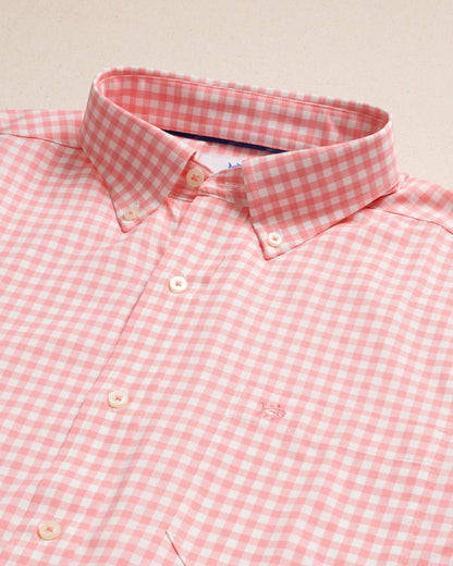 Nassau Gingham Coastal Breeze® Sport Shirt | Southern Tide Men