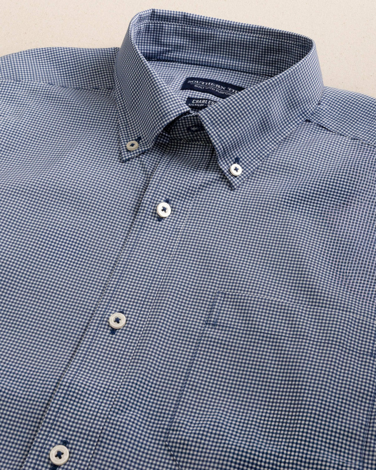 Micro Gingham brrr°® Intercoastal Sport Shirt | Southern Tide Men