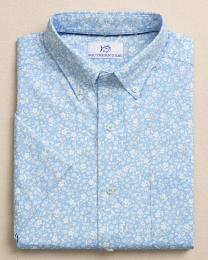 Garden Blooms Short Sleeve Sport Shirt | Southern Tide Men