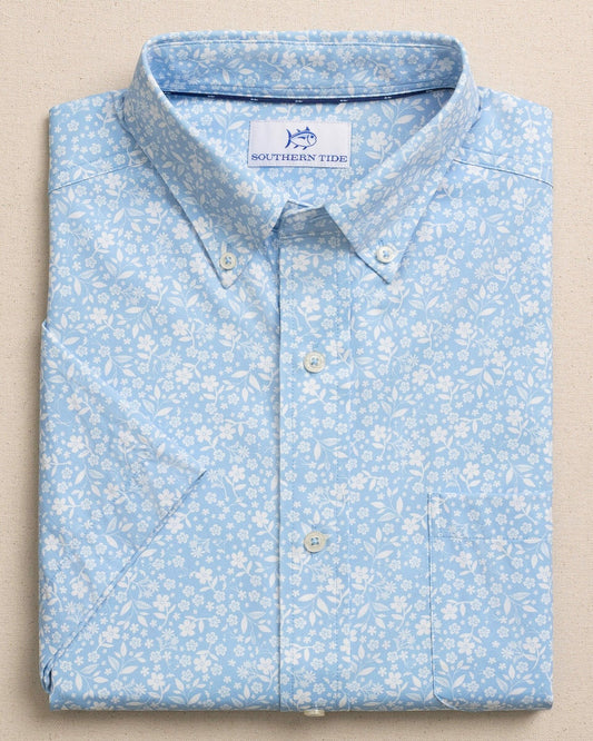 Garden Blooms Short Sleeve Sport Shirt | Southern Tide Men