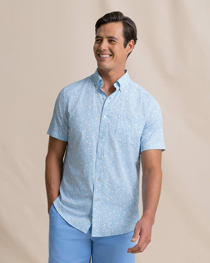 Garden Blooms Short Sleeve Sport Shirt | Southern Tide Men