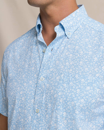 Garden Blooms Short Sleeve Sport Shirt | Southern Tide Men