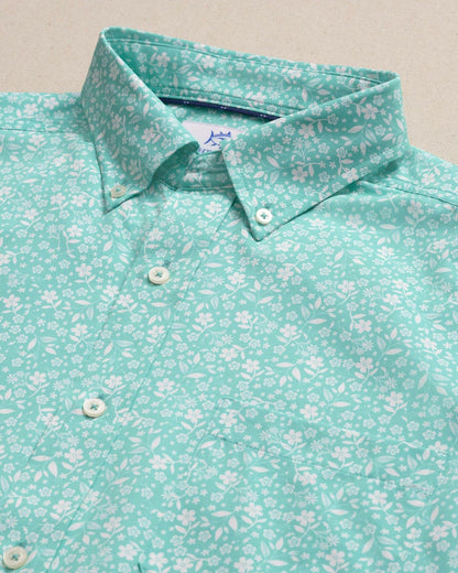 Garden Blooms Short Sleeve Sport Shirt | Southern Tide Men