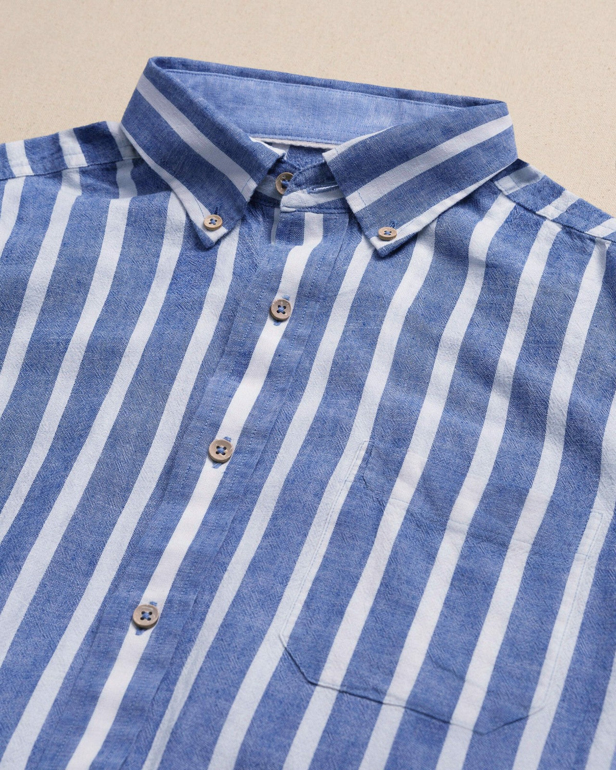 Seamark Stripe Short Sleeve Sport Shirt | Southern Tide Men
