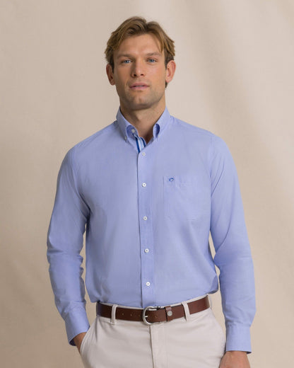 Offshore End on End Sport Shirt | Southern Tide Men