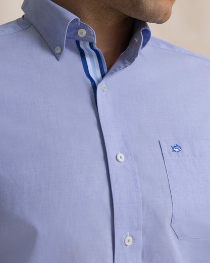 Offshore End on End Sport Shirt | Southern Tide Men