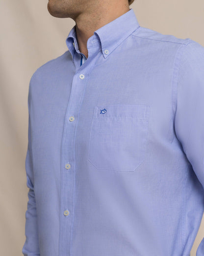 Offshore End on End Sport Shirt | Southern Tide Men