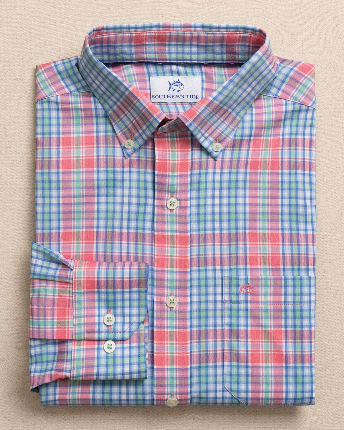 Ocean Isle Coastal Breeze® Sport Shirt | Southern Tide Men