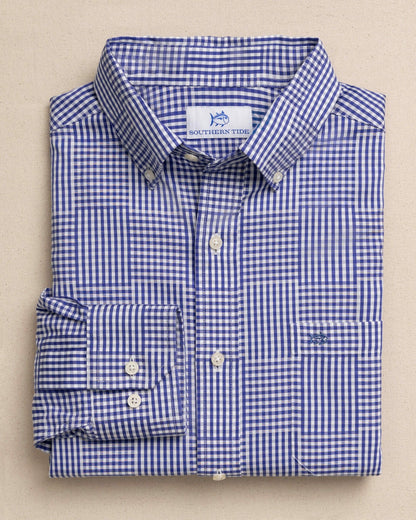Palmetto Point Gingham Sport Shirt | Southern Tide Men