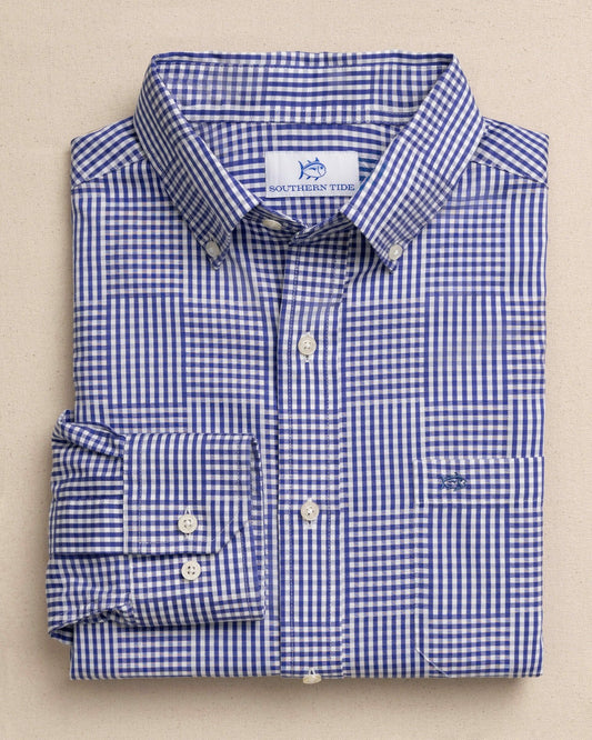 Palmetto Point Gingham Sport Shirt | Southern Tide Men