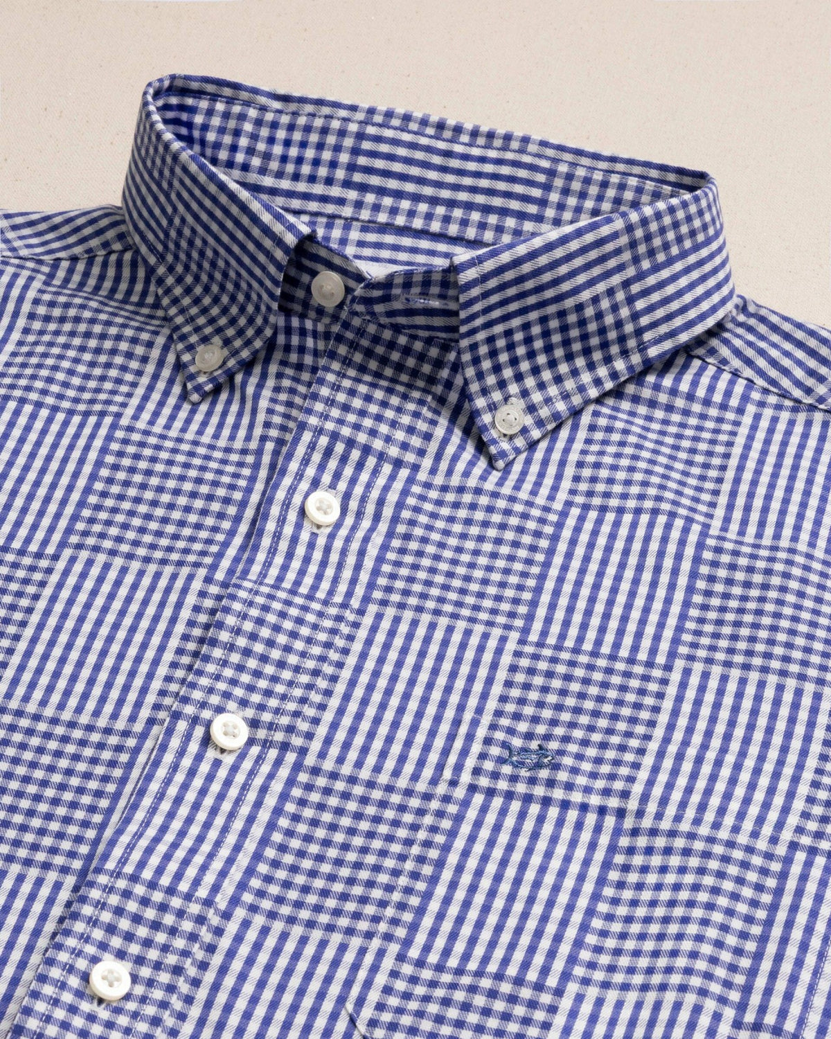Palmetto Point Gingham Sport Shirt | Southern Tide Men