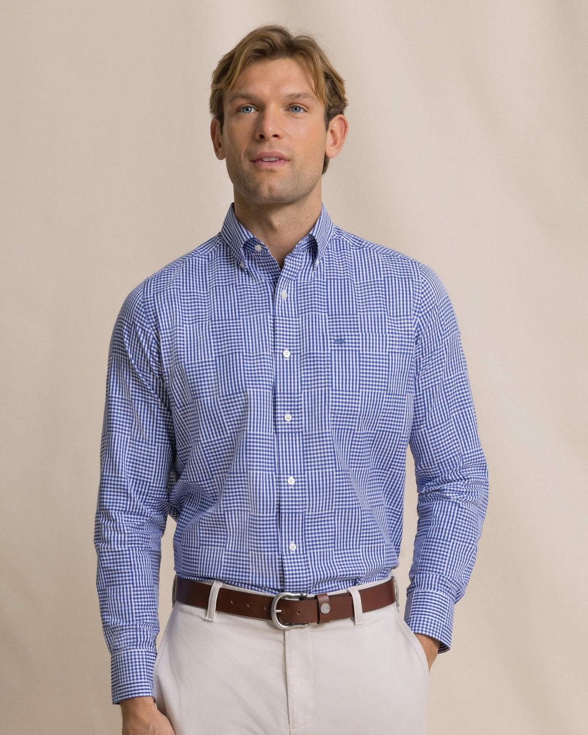 Palmetto Point Gingham Sport Shirt | Southern Tide Men
