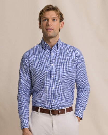 Palmetto Point Gingham Sport Shirt | Southern Tide Men