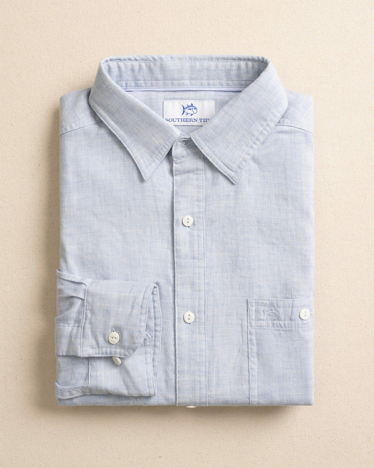 Berkeley Solid Double Cloth Sport Shirt | Southern Tide Men